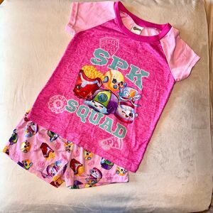 Girl’s Pajamas/Pj Shorts Set Sz 6